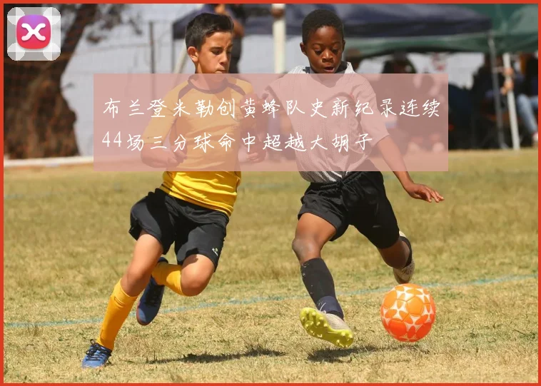 布兰登米勒创黄蜂队史新纪录连续44场三分球命中超越大胡子